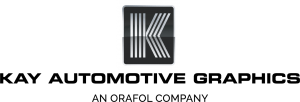 Kay Automotive Graphics logo: An Orafol Company
