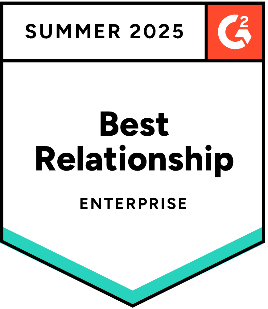 G2 Best Relationships in Quality Management