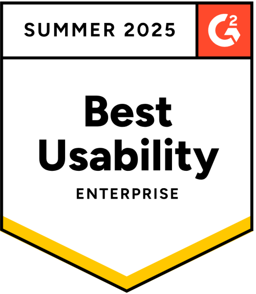 G2 Best Usability in Quality Management
